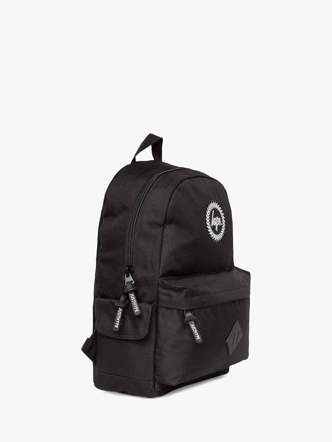 Buy Hype Kids' Midi Backpack, Black Online at johnlewis.com