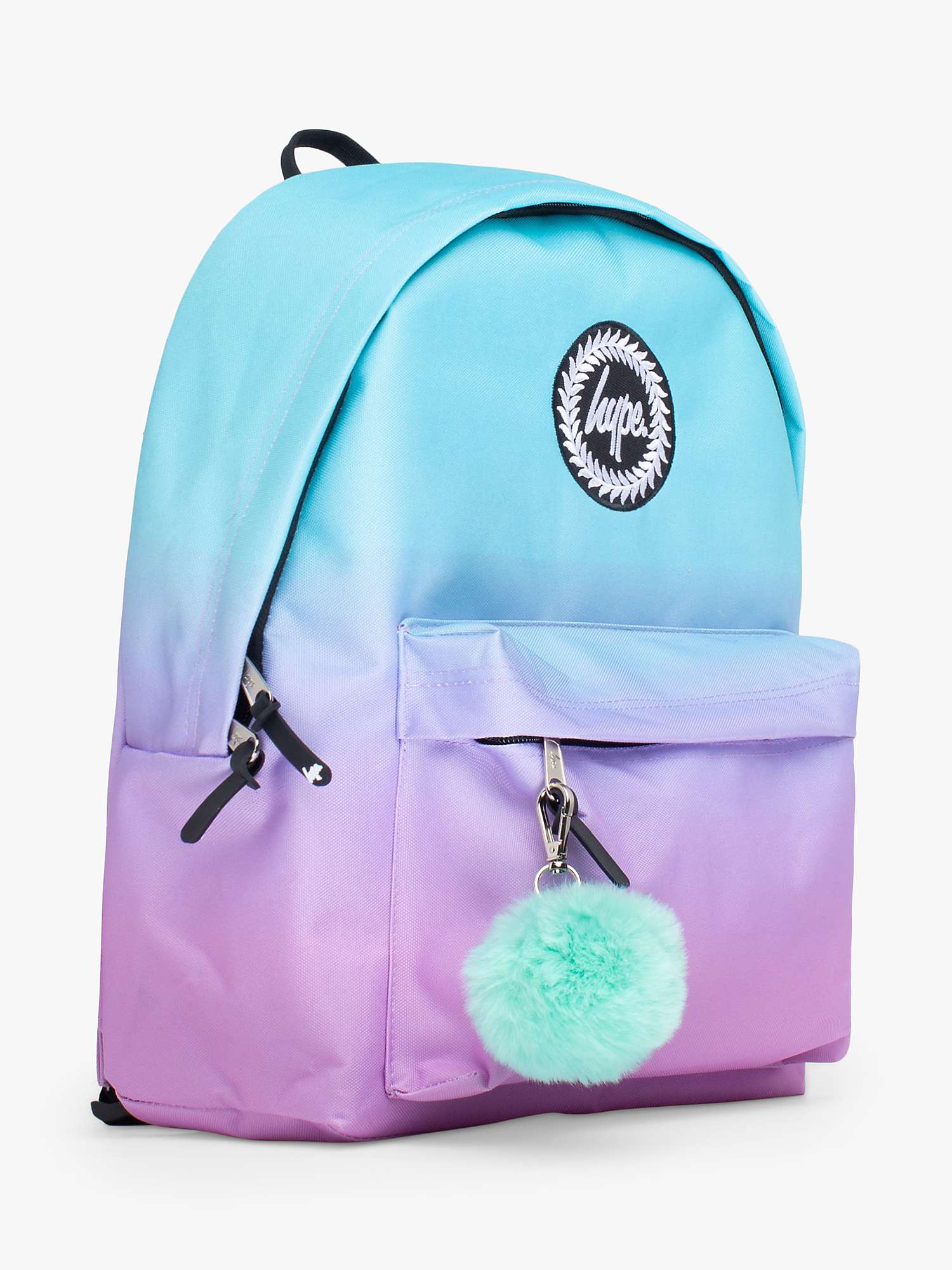 Buy Hype Kids' Fade Backpack, Mint/Pink Online at johnlewis.com