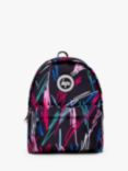 Hype Kids' Scribble Backpack, Black/Multi