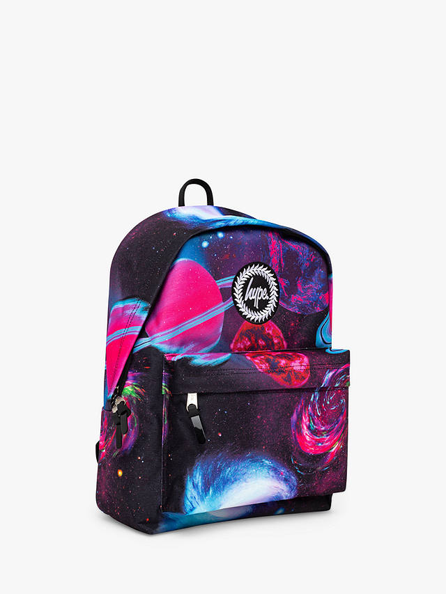 Hype Kids' Crazy Space Cosmo Backpack, Purple/Multi