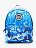 Hype Kids' Camo Slime Drips Backpack, Blue