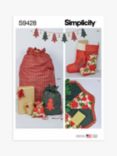 Simplicity Christmas Decorations Sewing Pattern, S9428OS