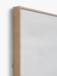 John Lewis 'Misty Fields' Abstract Framed Canvas, 75 x 100cm, Green/Multi