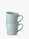 Denby Teal Speckle Stoneware Mugs, Set of 2, 400ml, Teal