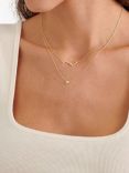 Edge of Ember 14ct Gold Diamond Constellation Necklace