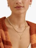 Edge of Ember Chunky Box Chain Necklace