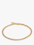 Edge of Ember Rolo Chain Bracelet, Yellow Gold