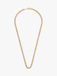 BARTLETT LONDON Men's Rope Chain Necklace, Gold