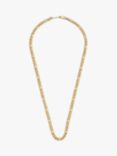 BARTLETT LONDON Men's Figaro Chain Necklace, Gold