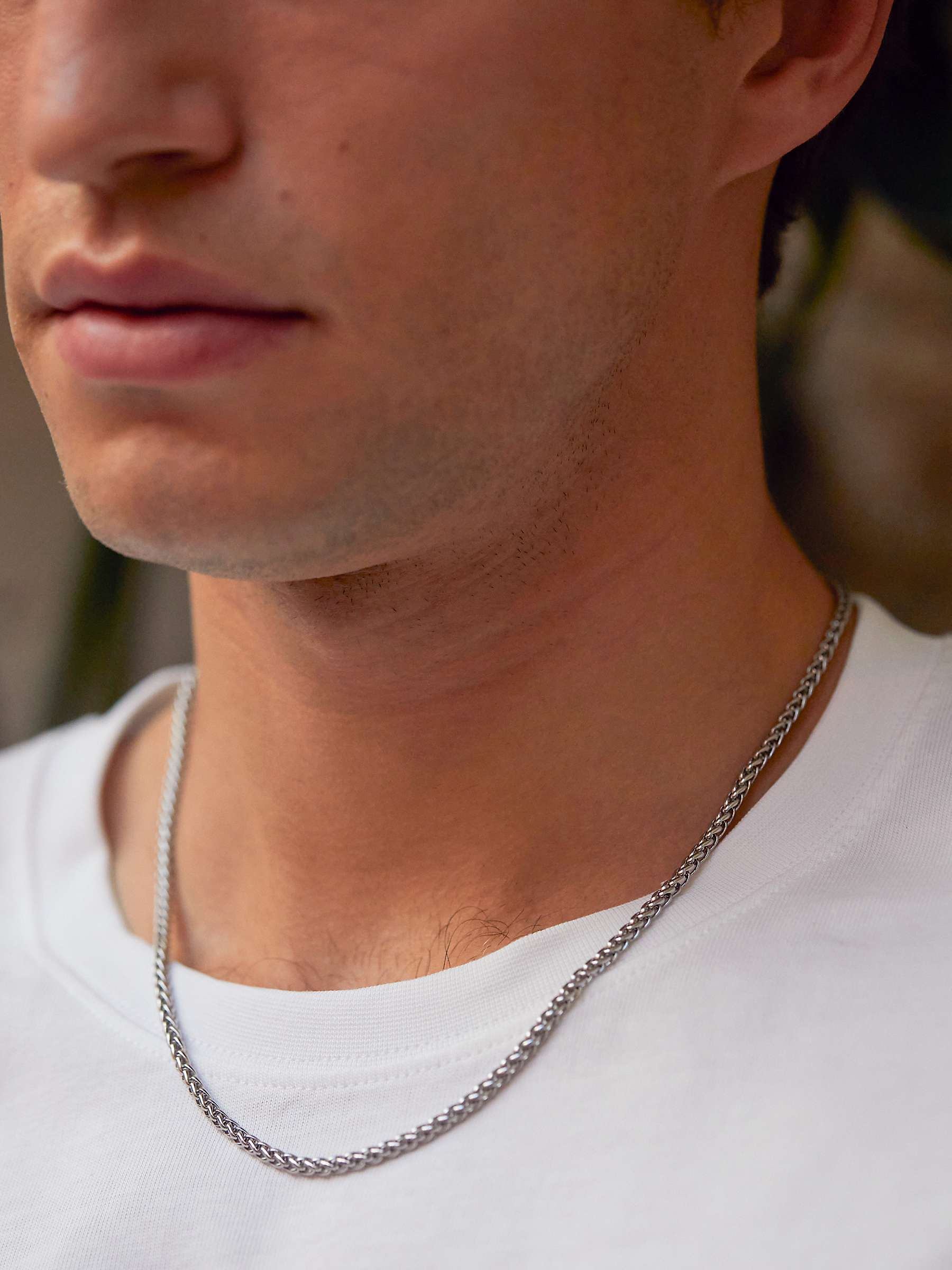 Buy BARTLETT LONDON Men's Spiga Chain Necklace Online at johnlewis.com