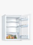 Bosch KTR15NWECG Freestanding Under Counter Fridge, White