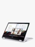 Acer Spin 314 Chromebook Convertible Laptop, Intel Celeron Processor, 4GB RAM, 128GB SSD, 14.6” Full HD Touchscreen, Silver