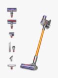 Dyson V8 Absolute Cordless Vacuum Cleaner, Silver/Yellow
