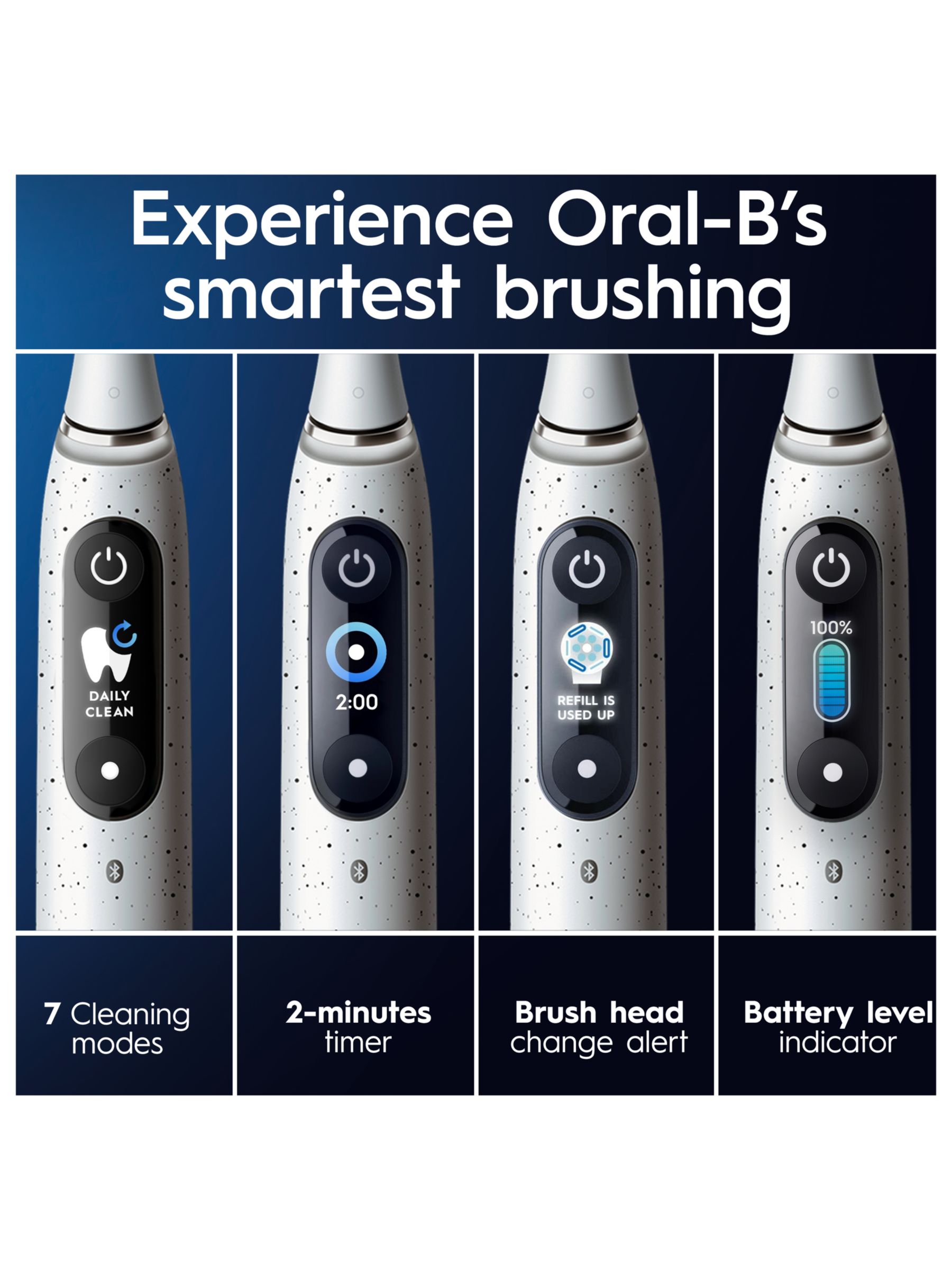Oral-B iO10 Electric Toothbrush, White