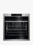 AEG 8000 BSE782380M Built-In Electric Single Oven with Steam Function, Stainless Steel