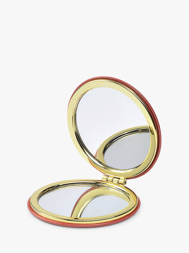 Radley Scottie and Star Compact Mirror, Poinsettia/Multi 3