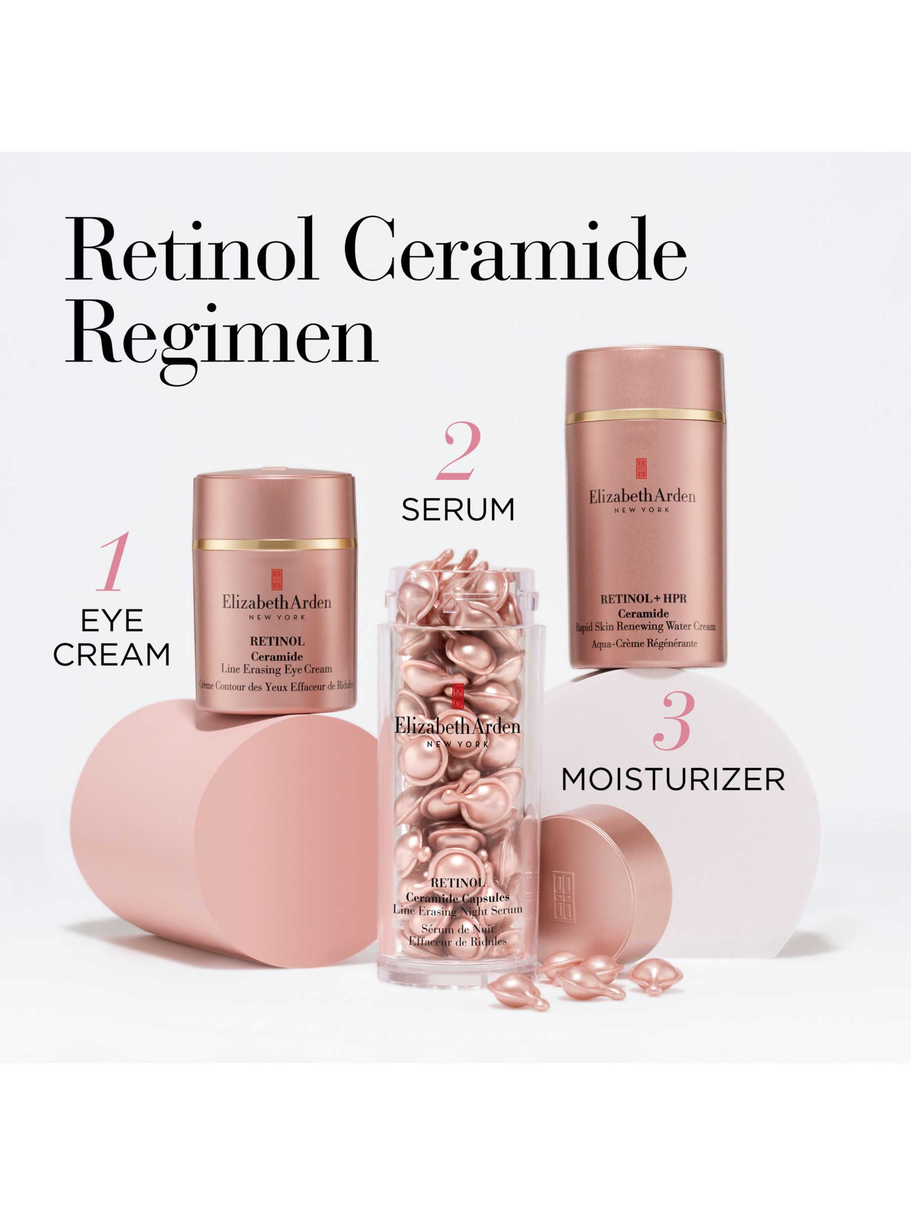 Elizabeth Arden Retinol + HPR Ceramide Rapid Skin-Renewing Water Cream, 50ml 10