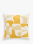 John Lewis Align Cushion, Yellow
