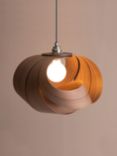 Tom Raffield Shore Pendant Light, Walnut