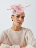 John Lewis Anna Organza Fascinator, Rose