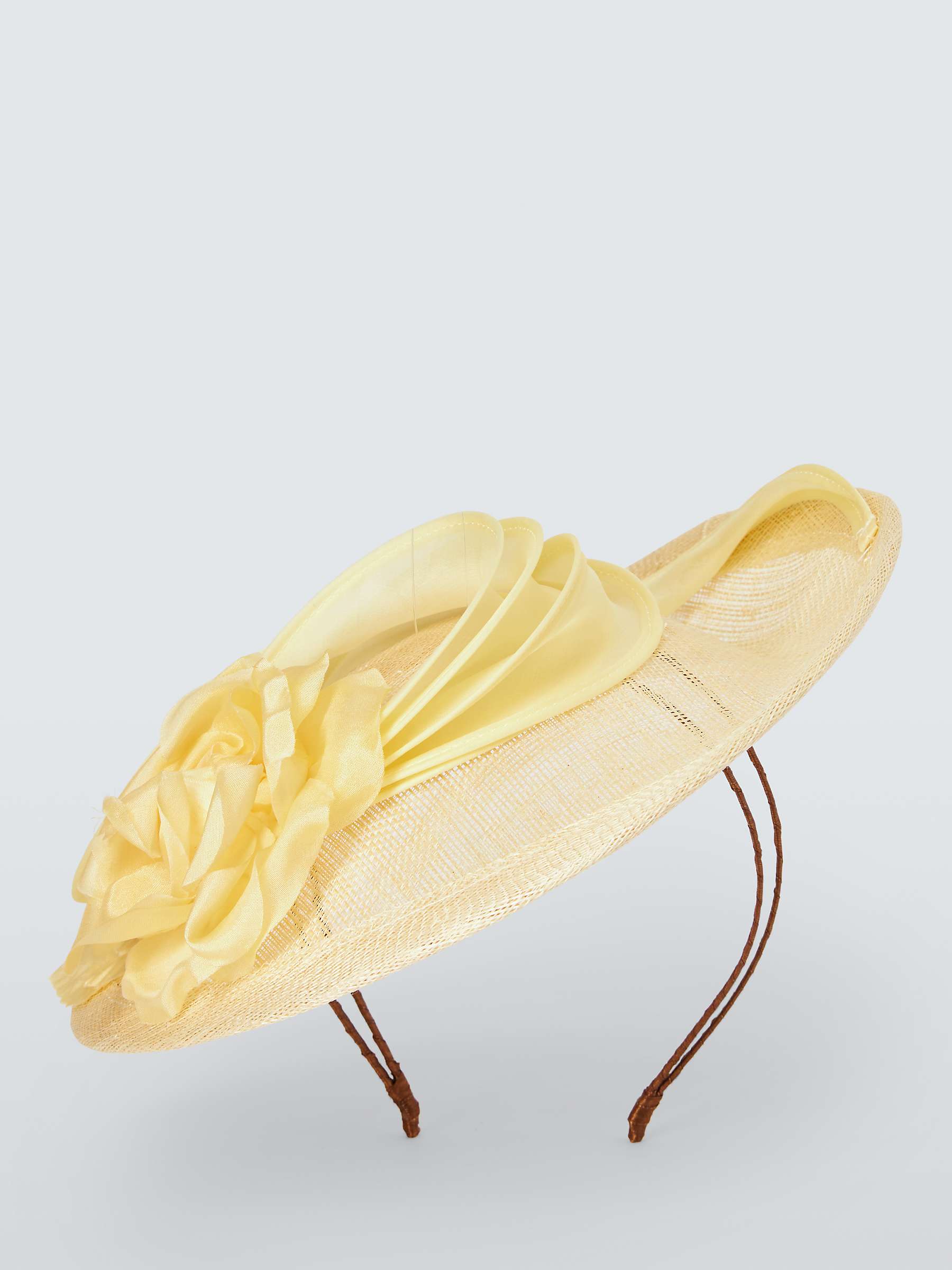 Buy Whiteley Made in England Maeve Small Abaca Disc Occasion Hat Online at johnlewis.com