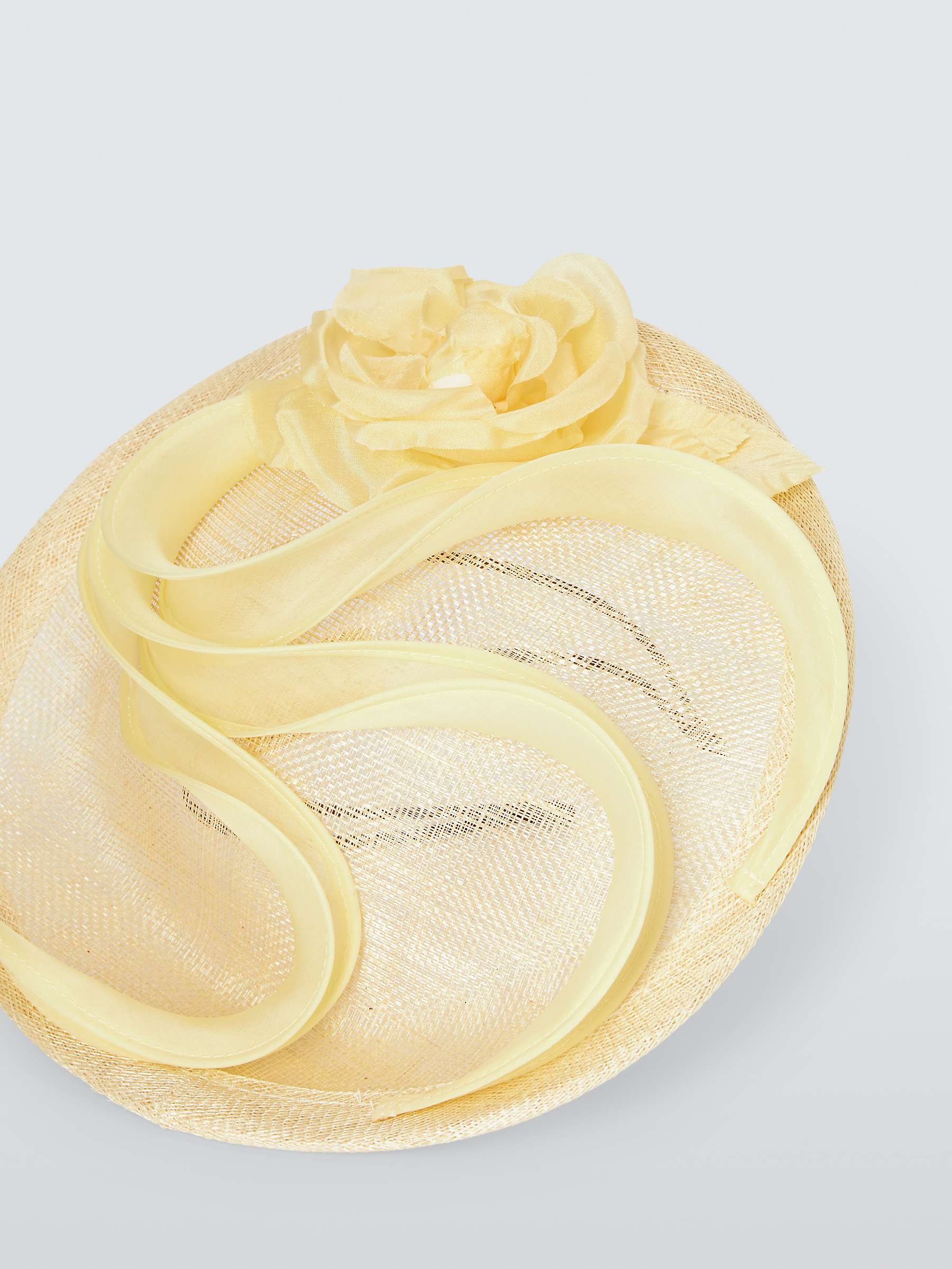 Buy Whiteley Made in England Maeve Small Abaca Disc Occasion Hat Online at johnlewis.com