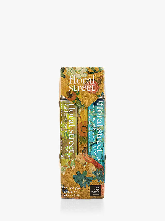 Floral Street x Van Gogh Museum Sunflower Pop and Sweet Almond Blossom Travel Duo Fragrance Gift Set 1