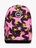 Hype Kids' Stars Backpack, Pink/Black