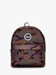 Hype Kids' Pop Camo Backpack, Grey/Multi