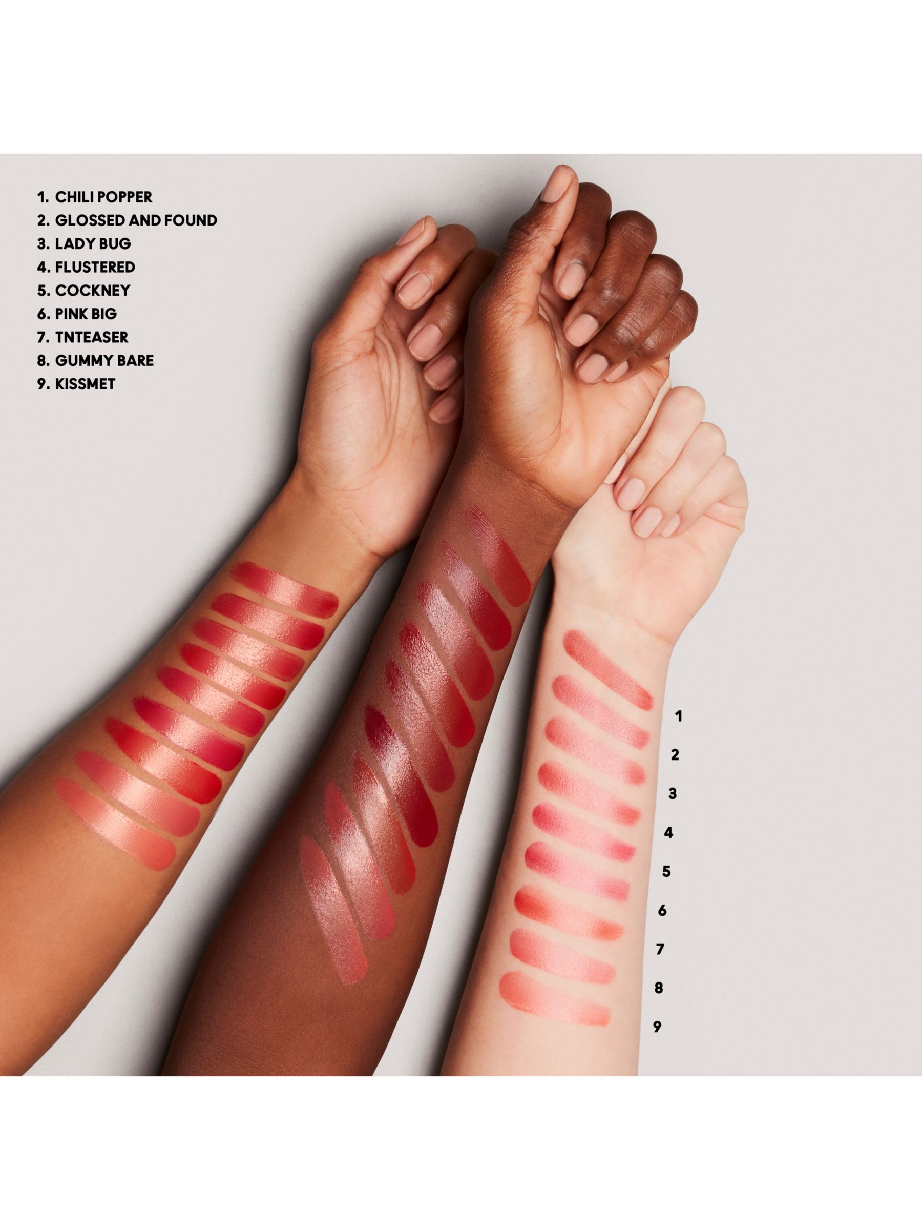 MAC Lustreglass Sheer-Shine Lipstick, Kissmet 6