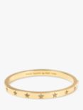 kate spade new york Set In Stone Crystal Star Hinge Bangle, Gold