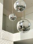 Tom Dixon Mirror Ball LED Ceiling Light, Dia.50cm, Silver