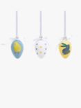 John Lewis Decorated Hanging Eggs, Pack of 12