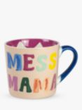 Eleanor Bowmer 'Don't Mess With Mama' Bone China Mug, 300ml, Multi