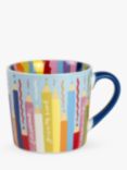 Eleanor Bowmer Teacher Pencils Bone China Mug, 300ml, Multi