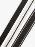 John Lewis Monochrome Gift Ribbons, Set of 3, Black/White