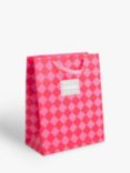John Lewis Harlequin Gift Bag, Pink
