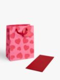 John Lewis Hearts Gift Bag & Tissue Paper Gift Wrap Set
