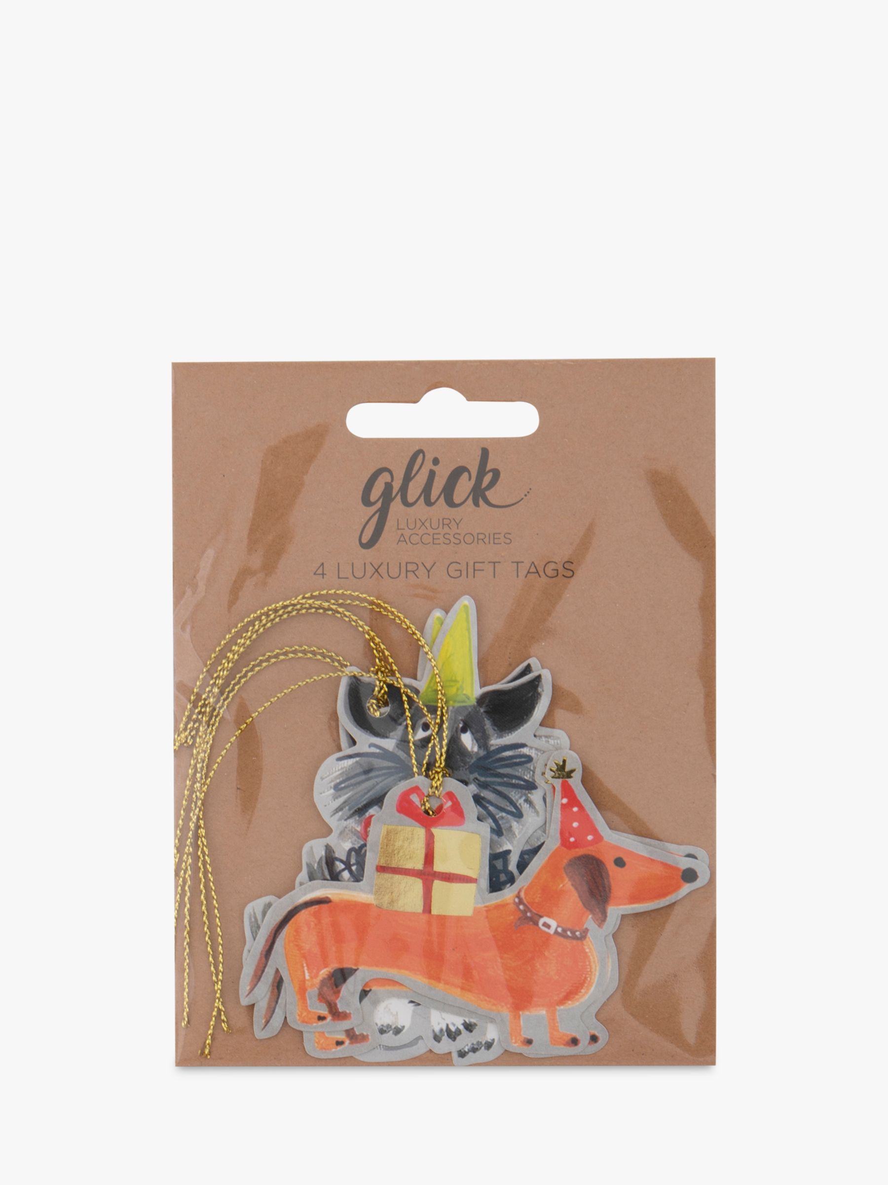 Paper Salad Dog Gift Tags, Pack of 4