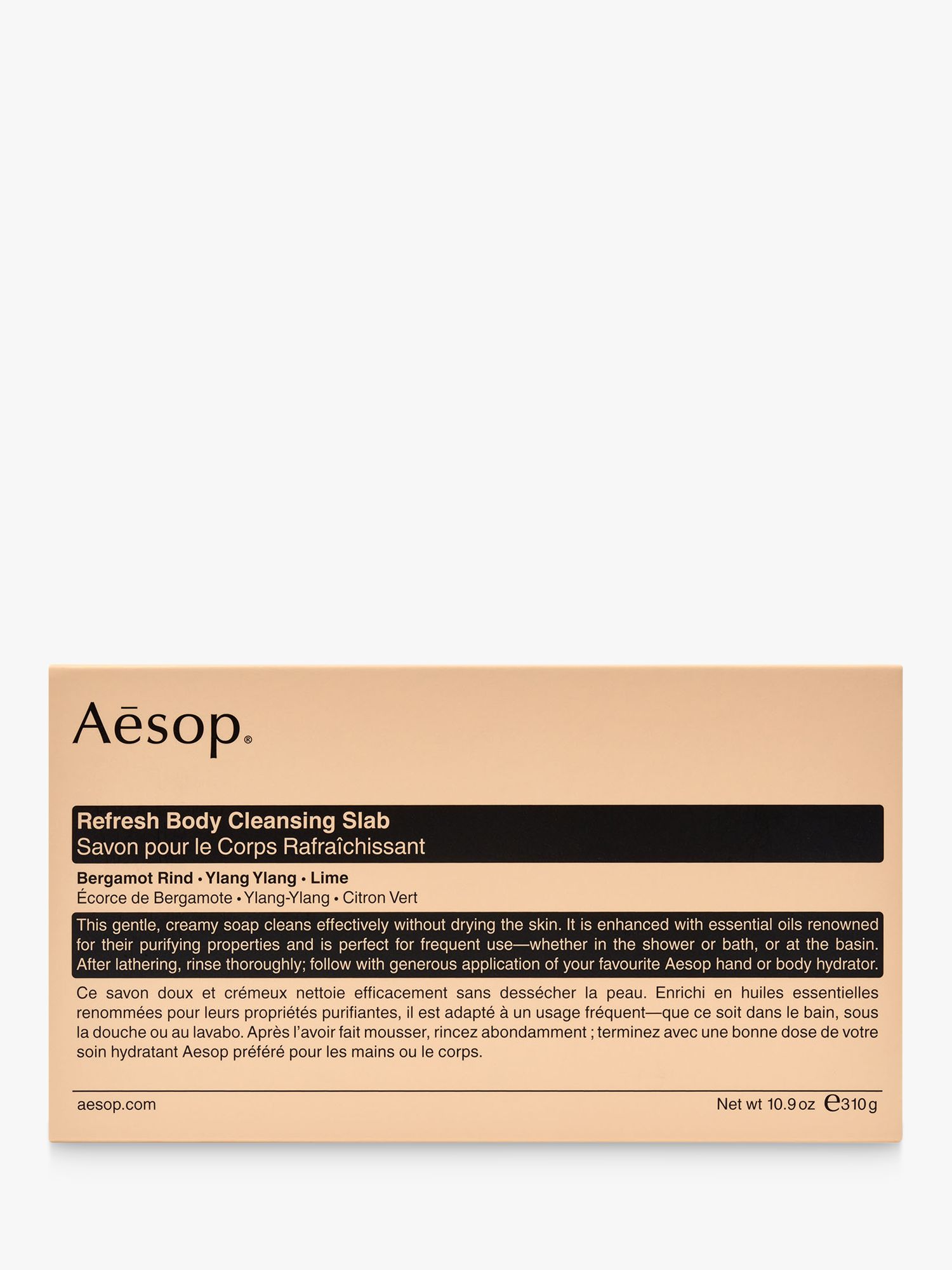 Aesop Refresh Body Cleansing Slab, 310g 2