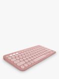 Logitech Pebble Keys 2 K380s Minimalist Keyboard, Rose
