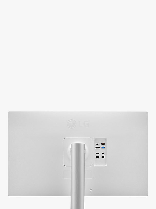 LG 27UP85NP 4K Ultra HD Monitor, 27”, Silver