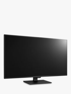 LG 43UN700 4K Ultra HD Monitor, 42.5”, Black