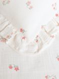 John Lewis Primrose Ruffle Toddler Pure Cotton Duvet Cover and Pillowcase Set, Multi