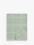 John Lewis Baby Cotton Cellular Blanket, 70 x 90cm, Mist