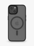 QDOS Hybrid Soft & Snap Case for iPhone 15, Black