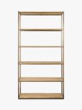 Nkuku Marjori Wide Shelf Unit, Natural