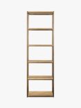 Nkuku Marjori Narrow Shelf Unit, Natural