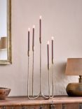 Nkuku Mbata Cluster Candelabra, Brass