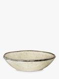 Nkuku Malia Stoneware Cereal Bowl, 19.5cm, Cream